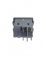 Geniş Işıklı Anahtar Gri/Beyaz (Sembollü)