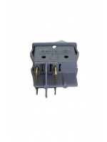 Geniş Işıklı Anahtar Gri/Beyaz (Sembollü)