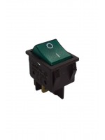 Geniş Işıklı Anahtar Kahverengi/Yeşil (O-I)