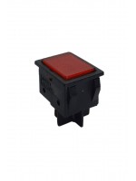 Geniş Işıklı Sinyal Lambası Siyah/Kırmızı (İşaretsiz)