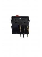 Geniş Işıksız Anahtar Siyah/Kırmızı (O-I)