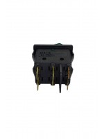 İkili Işıklı 5 Ayaklı Anahtar Siyah/Yeşil (O-I)