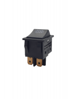 Geniş Işıksız Anahtar Siyah-Siyah (Rezistans)