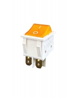 Geniş Işıklı Anahtar Beyaz/Turuncu (O-I)